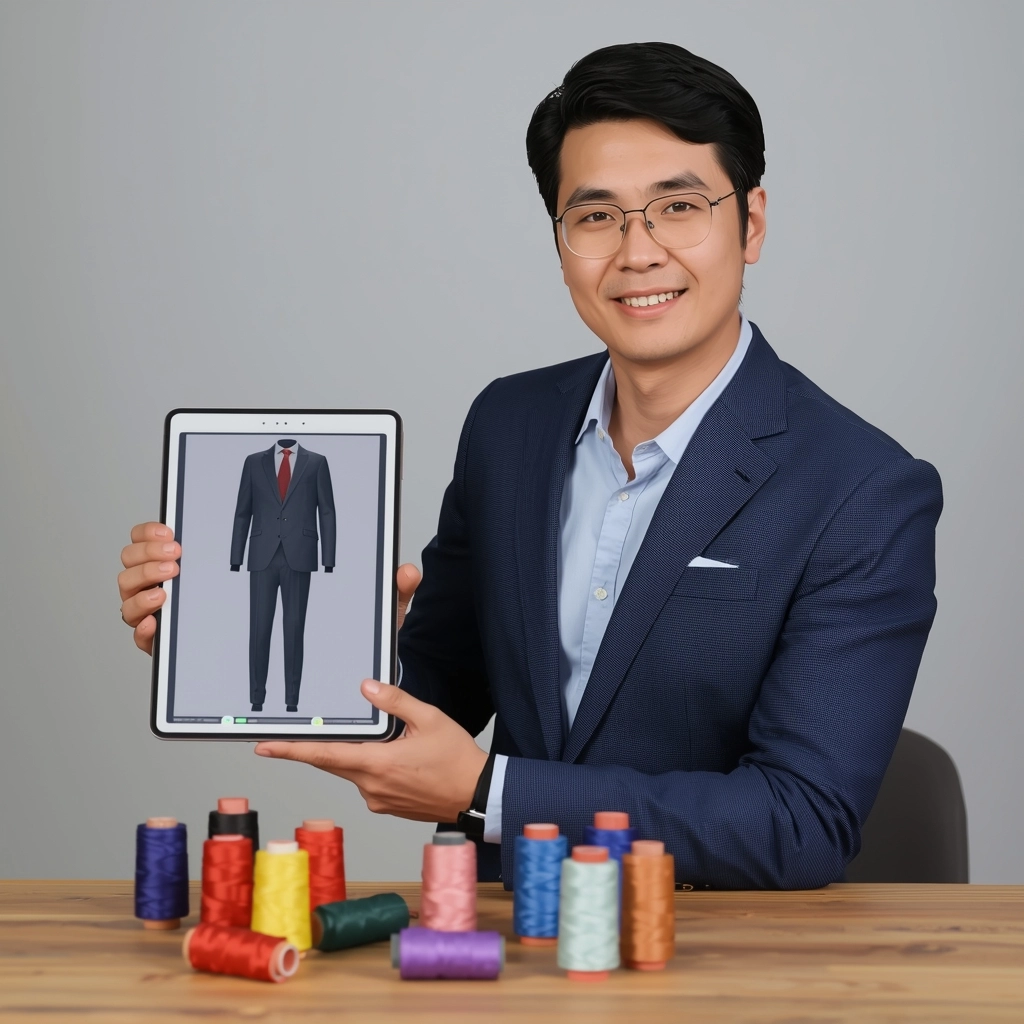 制服 3D 數位設計過程