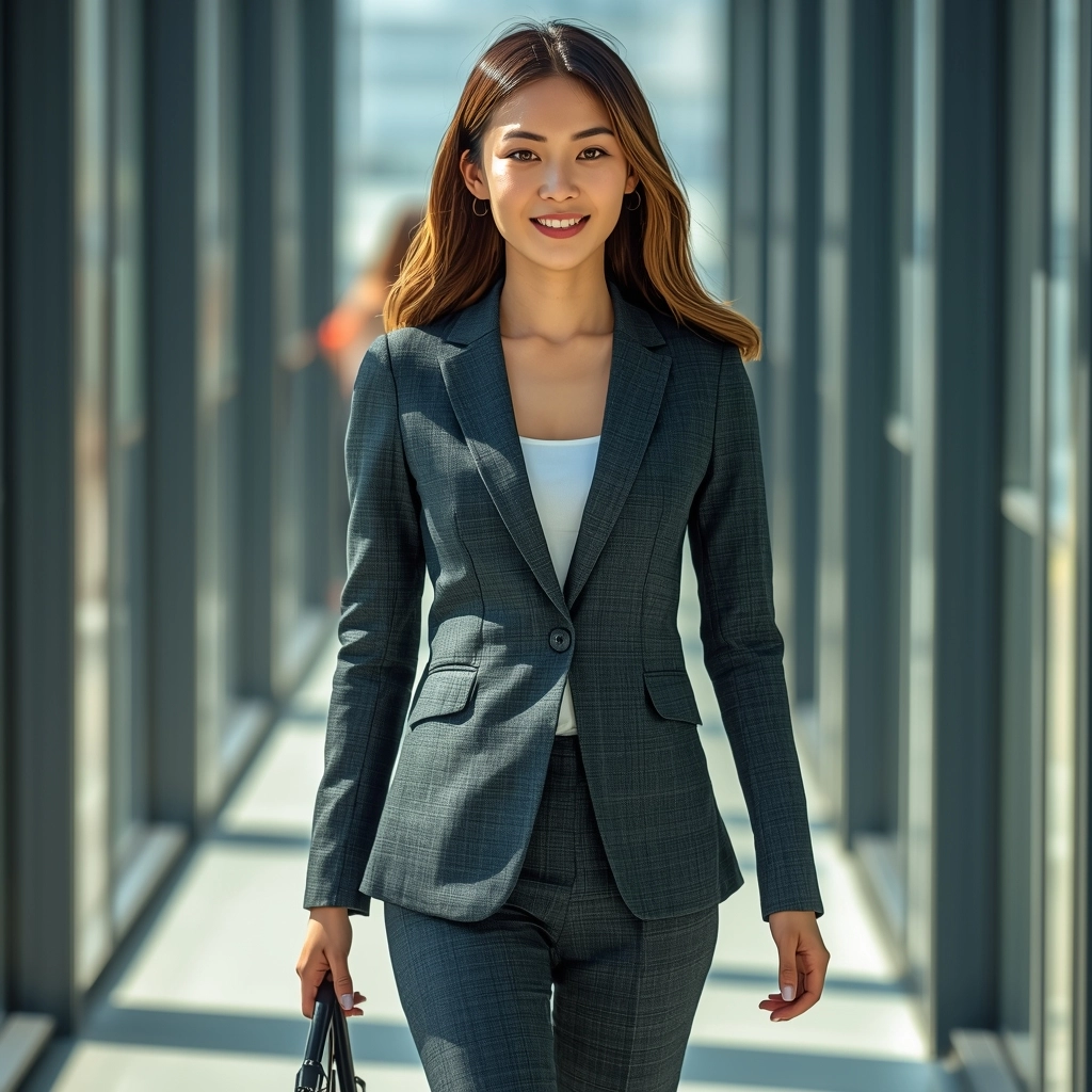 3D 立體剪裁制服實穿效果