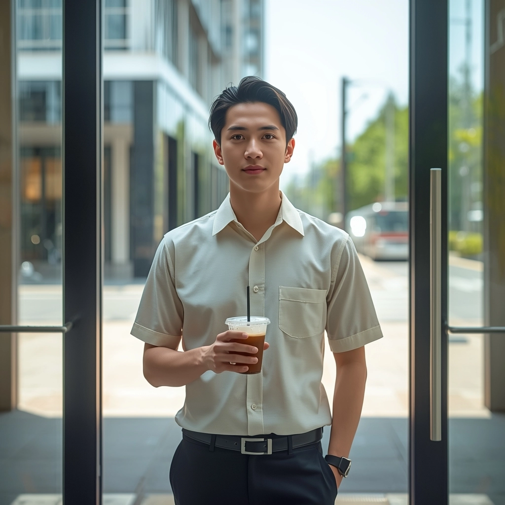 台灣上班族穿著涼感制服，在炎熱夏日依然保持乾爽舒適