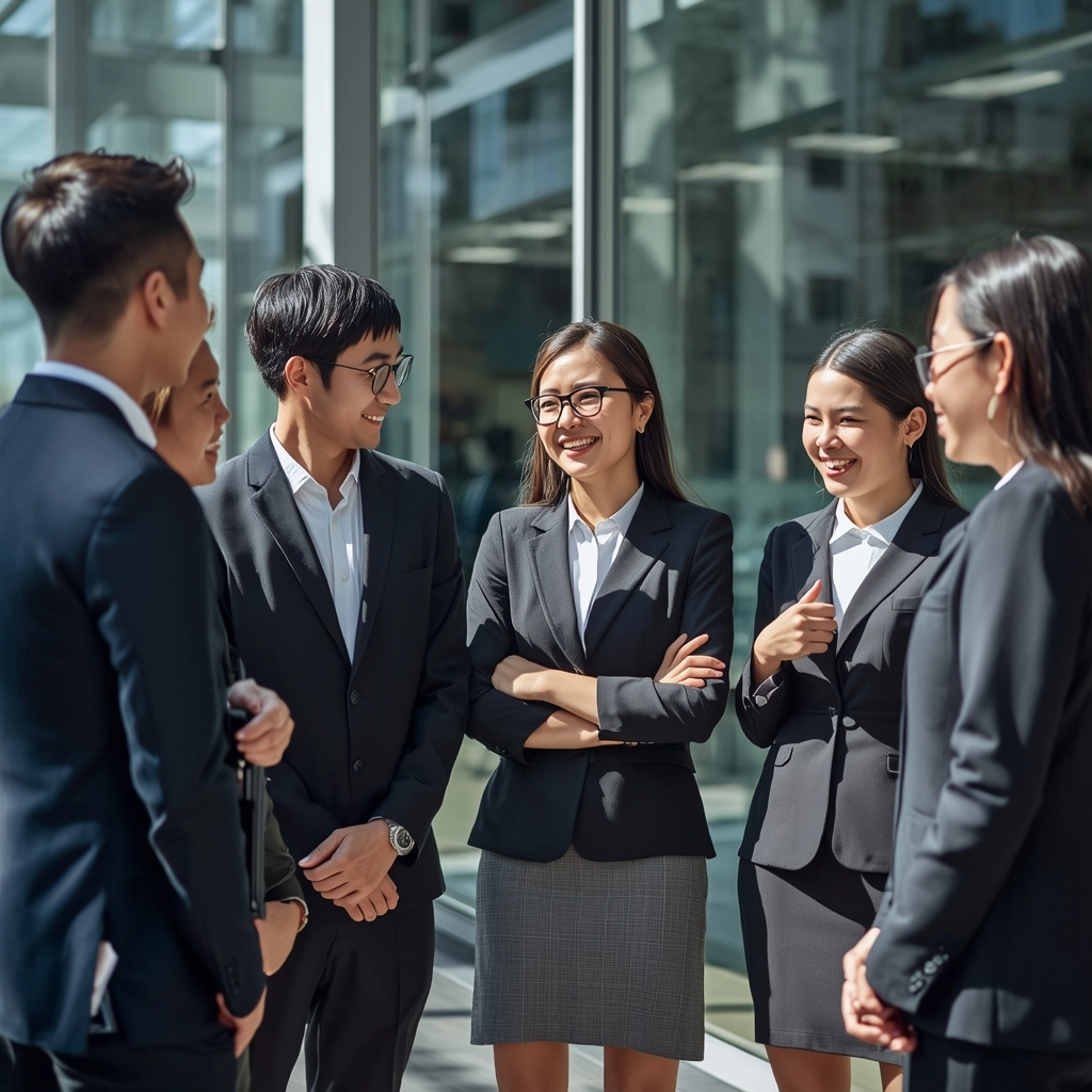 現代感企業制服實穿形象